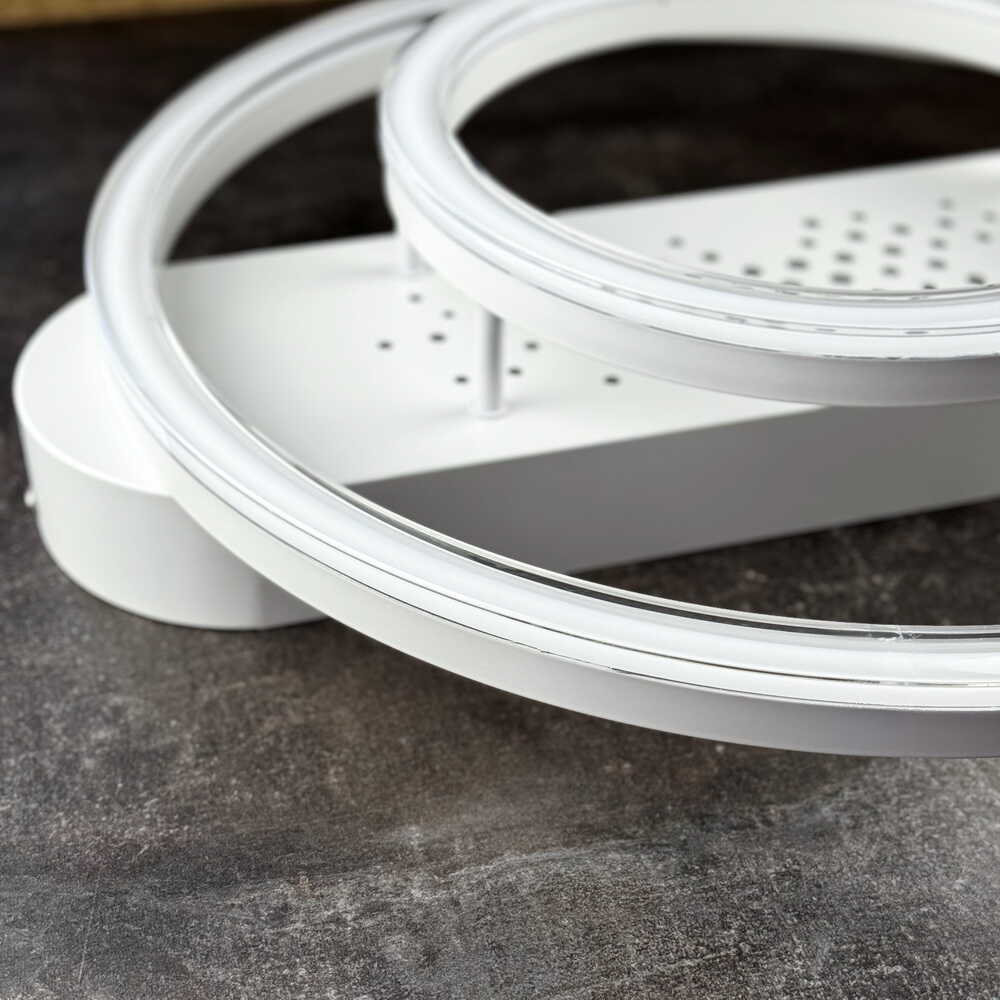 Світильник LED smart KENZO-R+пульт 85W 3000-5000K IP20 круг білий Violux ( 220655 )